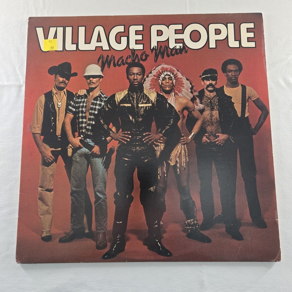 Village People Macho Man NBLP 7096 1978 Casablanca LP Album‎ Record EX Tested